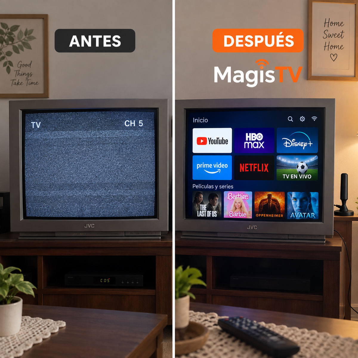 MagisTV®: Convierte cualquier televisor en Smart TV en minutos | Promo 2 EN 1