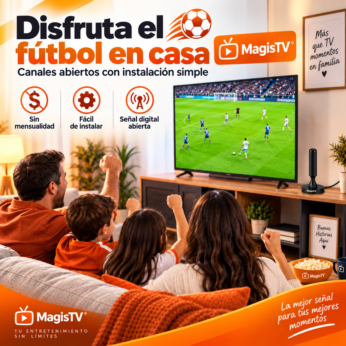 MagisTV®: Convierte cualquier televisor en Smart TV en minutos | Promo 2 EN 1
