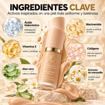 Base de Maquillaje Adaptable 2x1 – Unifica, Hidrata e Ilumina tu Piel